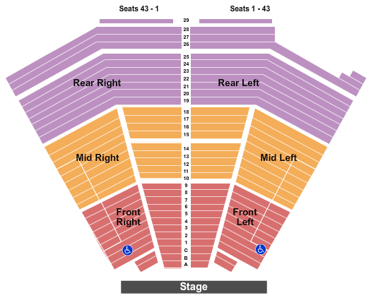 Van Wezel Performing Arts Hall Idina Menzel Seating Chart